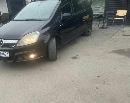 Чорний Опель Зафіра, об'ємом двигуна 1.9 л та пробігом 330 тис. км за 2250 $, фото 16 на Automoto.ua
