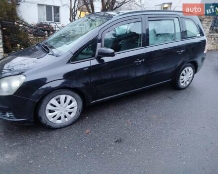 Чорний Опель Зафіра, об'ємом двигуна 1.91 л та пробігом 265 тис. км за 6100 $, фото 8 на Automoto.ua