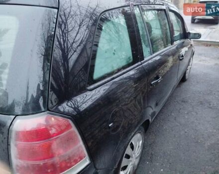 Чорний Опель Зафіра, об'ємом двигуна 1.91 л та пробігом 265 тис. км за 6100 $, фото 2 на Automoto.ua
