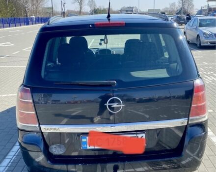 Чорний Опель Зафіра, об'ємом двигуна 1.6 л та пробігом 350 тис. км за 4900 $, фото 11 на Automoto.ua