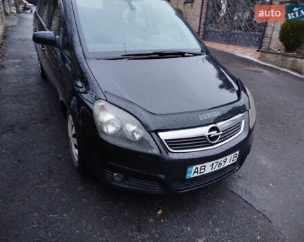 Чорний Опель Зафіра, об'ємом двигуна 1.91 л та пробігом 265 тис. км за 6100 $, фото 1 на Automoto.ua