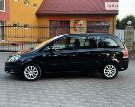 Черный Опель Зафира, объемом двигателя 1.6 л и пробегом 292 тыс. км за 6550 $, фото 32 на Automoto.ua