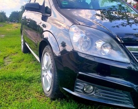 Чорний Опель Зафіра, об'ємом двигуна 1.6 л та пробігом 220 тис. км за 6000 $, фото 11 на Automoto.ua