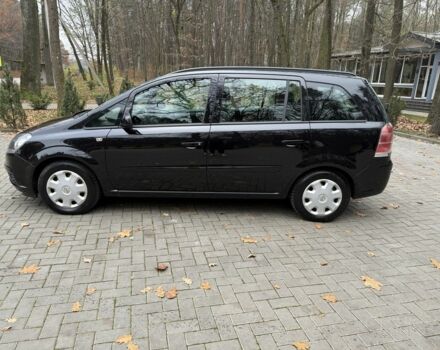 Чорний Опель Зафіра, об'ємом двигуна 1.6 л та пробігом 270 тис. км за 4750 $, фото 6 на Automoto.ua