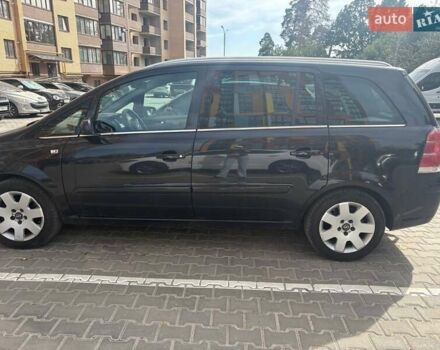 Черный Опель Зафира, объемом двигателя 2.2 л и пробегом 295 тыс. км за 4700 $, фото 9 на Automoto.ua