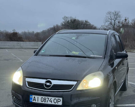 Черный Опель Зафира, объемом двигателя 1.91 л и пробегом 344 тыс. км за 5300 $, фото 8 на Automoto.ua