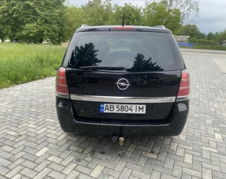 Черный Опель Зафира, объемом двигателя 1.9 л и пробегом 340 тыс. км за 5550 $, фото 7 на Automoto.ua