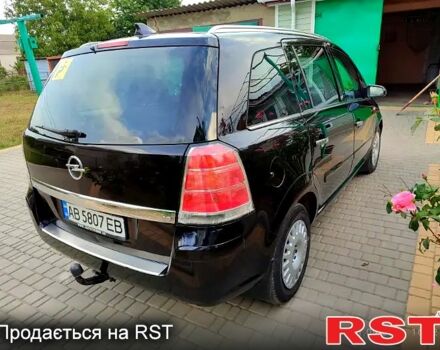 Чорний Опель Зафіра, об'ємом двигуна 1.8 л та пробігом 227 тис. км за 5500 $, фото 4 на Automoto.ua