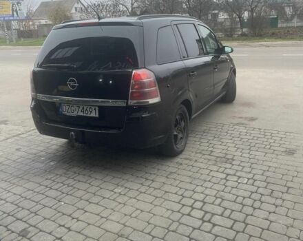 Чорний Опель Зафіра, об'ємом двигуна 1.9 л та пробігом 330 тис. км за 2250 $, фото 6 на Automoto.ua