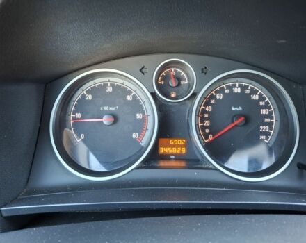 Черный Опель Зафира, объемом двигателя 1.9 л и пробегом 346 тыс. км за 5700 $, фото 7 на Automoto.ua