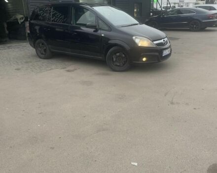 Чорний Опель Зафіра, об'ємом двигуна 1.9 л та пробігом 330 тис. км за 2250 $, фото 13 на Automoto.ua