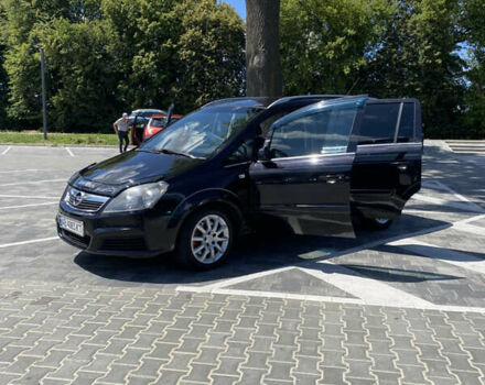 Чорний Опель Зафіра, об'ємом двигуна 1.91 л та пробігом 306 тис. км за 5000 $, фото 9 на Automoto.ua