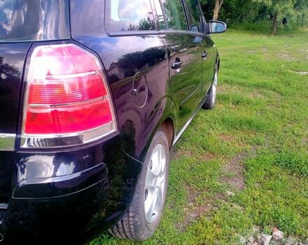 Чорний Опель Зафіра, об'ємом двигуна 1.6 л та пробігом 220 тис. км за 6000 $, фото 9 на Automoto.ua