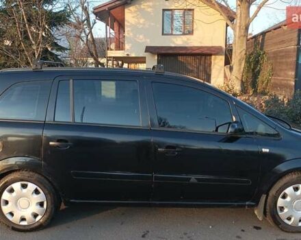 Черный Опель Зафира, объемом двигателя 1.8 л и пробегом 257 тыс. км за 5600 $, фото 11 на Automoto.ua