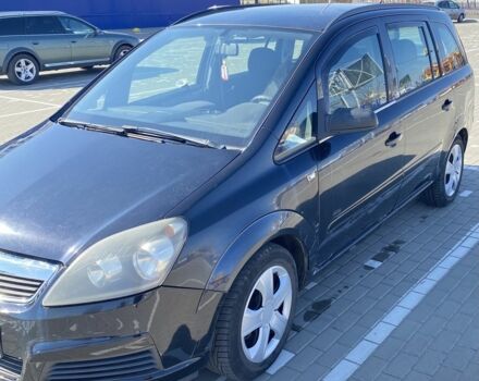 Чорний Опель Зафіра, об'ємом двигуна 1.6 л та пробігом 350 тис. км за 4900 $, фото 9 на Automoto.ua