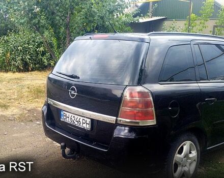 Черный Опель Зафира, объемом двигателя 1.9 л и пробегом 0 тыс. км за 6000 $, фото 5 на Automoto.ua