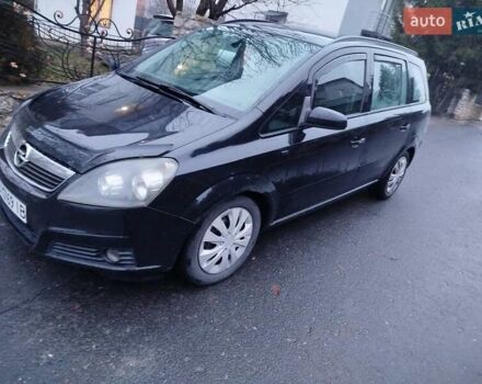 Чорний Опель Зафіра, об'ємом двигуна 1.91 л та пробігом 265 тис. км за 6100 $, фото 7 на Automoto.ua