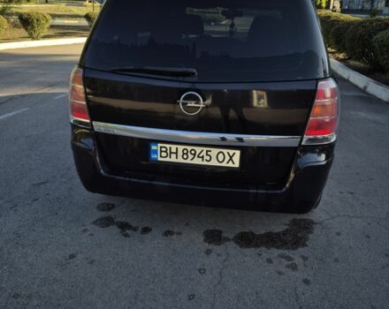Черный Опель Зафира, объемом двигателя 1.6 л и пробегом 180 тыс. км за 4900 $, фото 8 на Automoto.ua