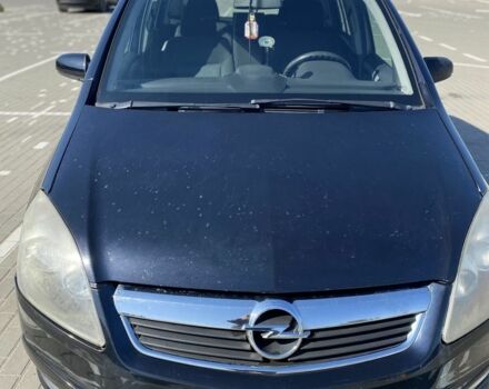 Чорний Опель Зафіра, об'ємом двигуна 1.6 л та пробігом 350 тис. км за 4900 $, фото 14 на Automoto.ua