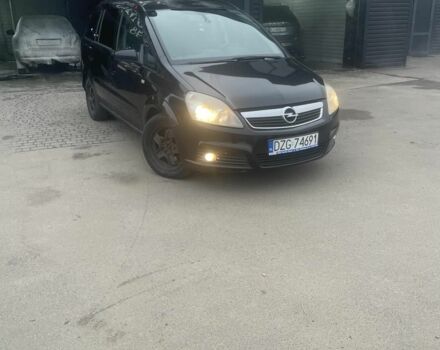 Чорний Опель Зафіра, об'ємом двигуна 1.9 л та пробігом 330 тис. км за 2250 $, фото 17 на Automoto.ua