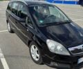 Черный Опель Зафира, объемом двигателя 1.9 л и пробегом 259 тыс. км за 6500 $, фото 2 на Automoto.ua