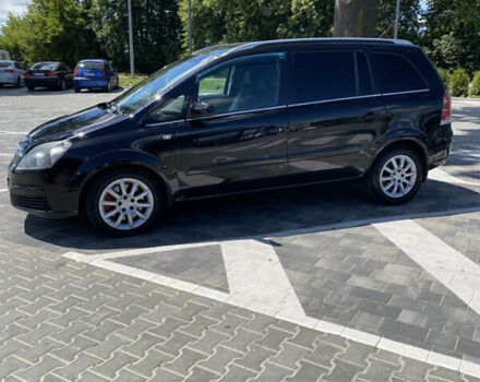 Чорний Опель Зафіра, об'ємом двигуна 1.91 л та пробігом 306 тис. км за 5000 $, фото 2 на Automoto.ua