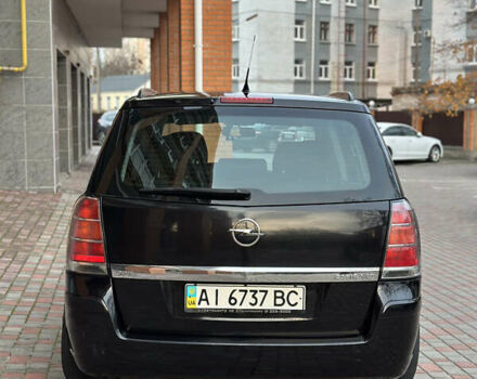 Чорний Опель Зафіра, об'ємом двигуна 1.8 л та пробігом 107 тис. км за 8200 $, фото 8 на Automoto.ua