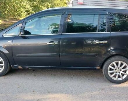 Черный Опель Зафира, объемом двигателя 1.91 л и пробегом 267 тыс. км за 5400 $, фото 8 на Automoto.ua