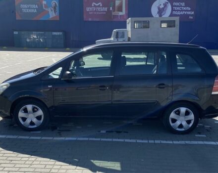 Чорний Опель Зафіра, об'ємом двигуна 1.6 л та пробігом 350 тис. км за 4900 $, фото 7 на Automoto.ua