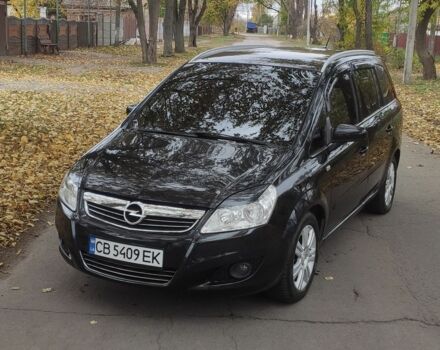 Чорний Опель Зафіра, об'ємом двигуна 1.6 л та пробігом 221 тис. км за 6500 $, фото 3 на Automoto.ua