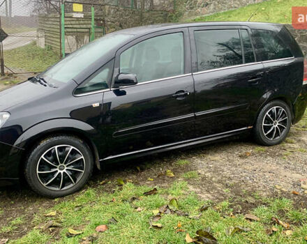 Черный Опель Зафира, объемом двигателя 1.8 л и пробегом 179 тыс. км за 6750 $, фото 1 на Automoto.ua