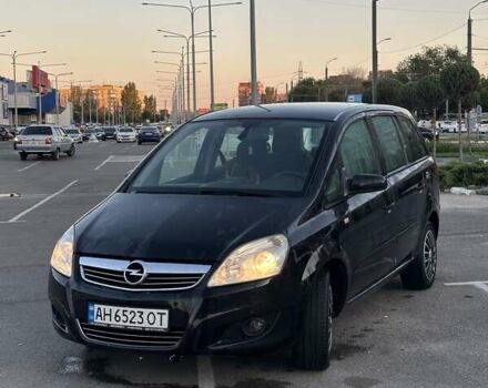 Черный Опель Зафира, объемом двигателя 1.6 л и пробегом 297 тыс. км за 5800 $, фото 10 на Automoto.ua