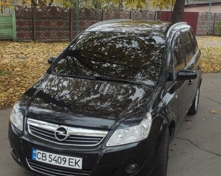 Чорний Опель Зафіра, об'ємом двигуна 1.6 л та пробігом 221 тис. км за 6500 $, фото 2 на Automoto.ua