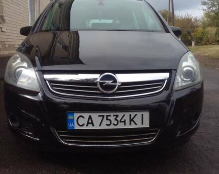 Чорний Опель Зафіра, об'ємом двигуна 1.6 л та пробігом 225 тис. км за 6800 $, фото 4 на Automoto.ua