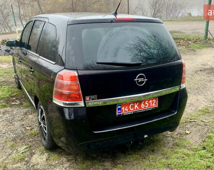 Черный Опель Зафира, объемом двигателя 1.8 л и пробегом 179 тыс. км за 6750 $, фото 8 на Automoto.ua