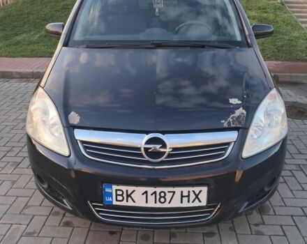 Чорний Опель Зафіра, об'ємом двигуна 1.9 л та пробігом 243 тис. км за 4500 $, фото 4 на Automoto.ua