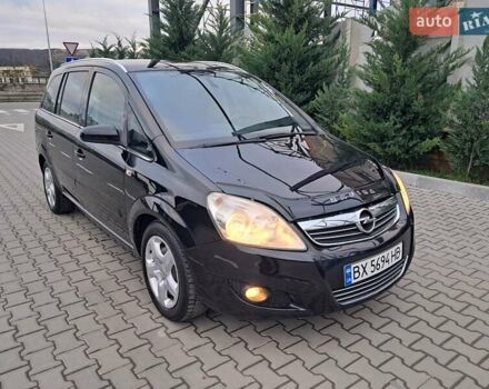 Черный Опель Зафира, объемом двигателя 1.8 л и пробегом 252 тыс. км за 5650 $, фото 19 на Automoto.ua