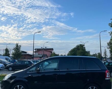 Черный Опель Зафира, объемом двигателя 1.8 л и пробегом 228 тыс. км за 7300 $, фото 4 на Automoto.ua