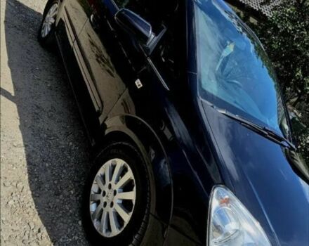 Черный Опель Зафира, объемом двигателя 1.9 л и пробегом 206 тыс. км за 5400 $, фото 2 на Automoto.ua