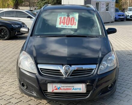 Чорний Опель Зафіра, об'ємом двигуна 1.9 л та пробігом 370 тис. км за 7100 $, фото 1 на Automoto.ua