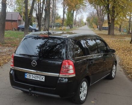Чорний Опель Зафіра, об'ємом двигуна 1.6 л та пробігом 221 тис. км за 6500 $, фото 7 на Automoto.ua