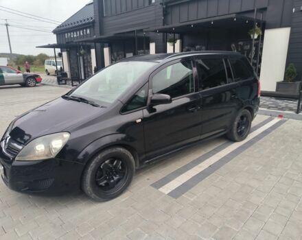 Чорний Опель Зафіра, об'ємом двигуна 1.9 л та пробігом 336 тис. км за 5500 $, фото 4 на Automoto.ua