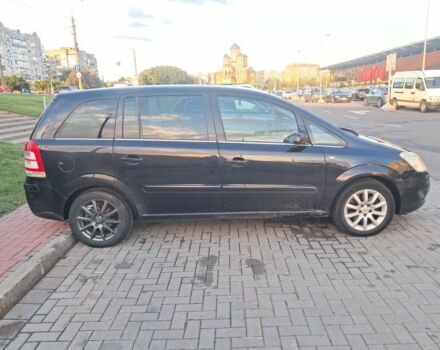 Чорний Опель Зафіра, об'ємом двигуна 1.9 л та пробігом 243 тис. км за 4500 $, фото 1 на Automoto.ua