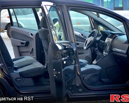 Чорний Опель Зафіра, об'ємом двигуна 1.6 л та пробігом 222 тис. км за 6300 $, фото 3 на Automoto.ua