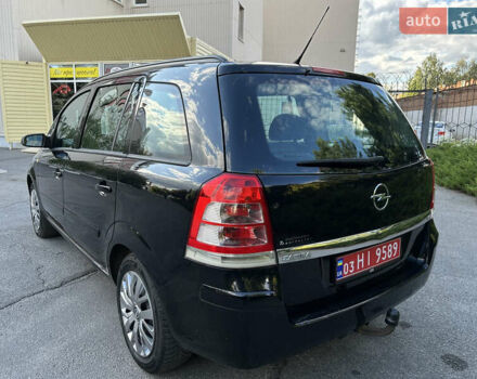 Черный Опель Зафира, объемом двигателя 1.8 л и пробегом 205 тыс. км за 6250 $, фото 42 на Automoto.ua