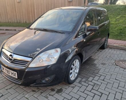 Чорний Опель Зафіра, об'ємом двигуна 1.9 л та пробігом 243 тис. км за 4500 $, фото 2 на Automoto.ua