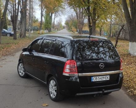 Чорний Опель Зафіра, об'ємом двигуна 1.6 л та пробігом 221 тис. км за 6500 $, фото 5 на Automoto.ua