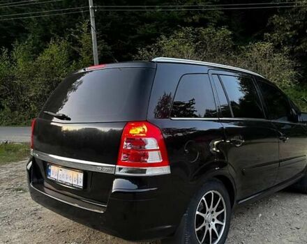 Черный Опель Зафира, объемом двигателя 1.91 л и пробегом 237 тыс. км за 6399 $, фото 6 на Automoto.ua