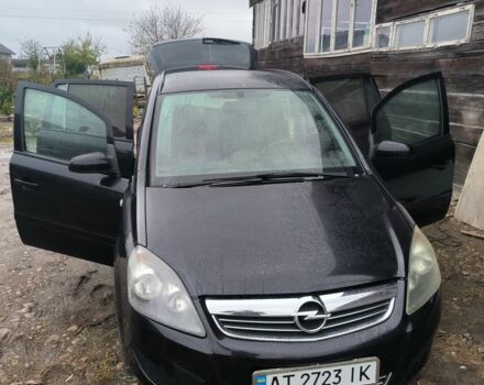 Чорний Опель Зафіра, об'ємом двигуна 1.9 л та пробігом 336 тис. км за 5500 $, фото 10 на Automoto.ua