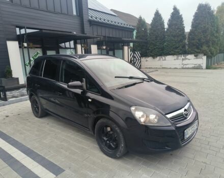 Чорний Опель Зафіра, об'ємом двигуна 1.9 л та пробігом 336 тис. км за 5500 $, фото 9 на Automoto.ua